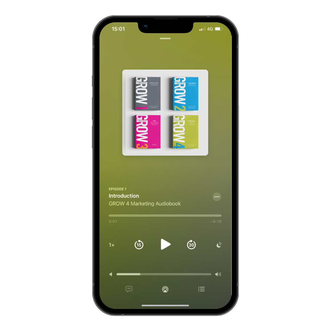 GROW set of all 4 Audiobooks